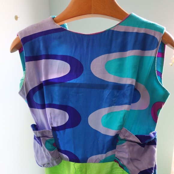 Vintage 70s Alice of California Maxi Dress - Picture 3 of 4